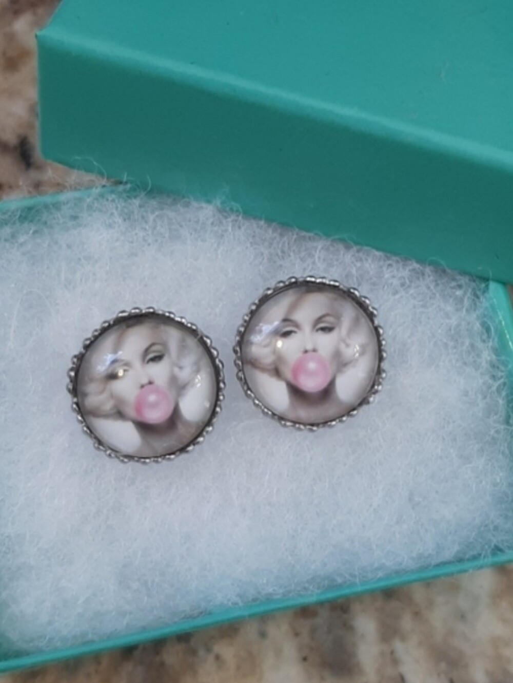 Marilyn Monroe Stud Earrings